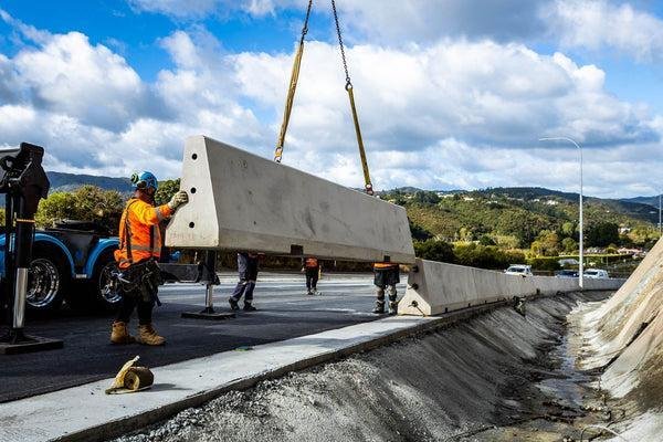 Precast concrete safety barriers from Jamal Concrete